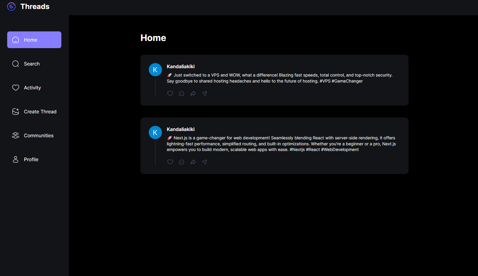 Threads Clone preview